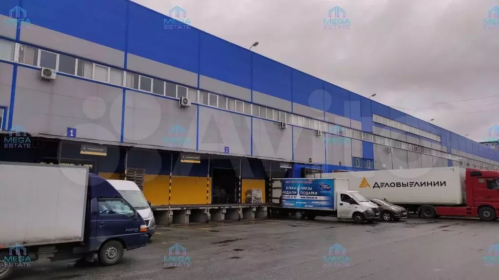 Склад 1620 м2 с 12 м потолками. Прямая аренда - Фото 0