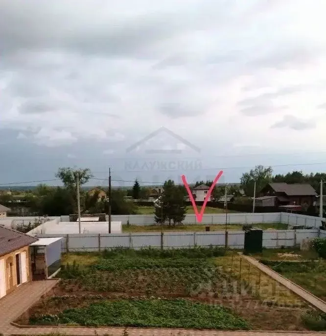 Участок в Калужская область, Дзержинский муниципальный округ, Дворцы ... - Фото 1