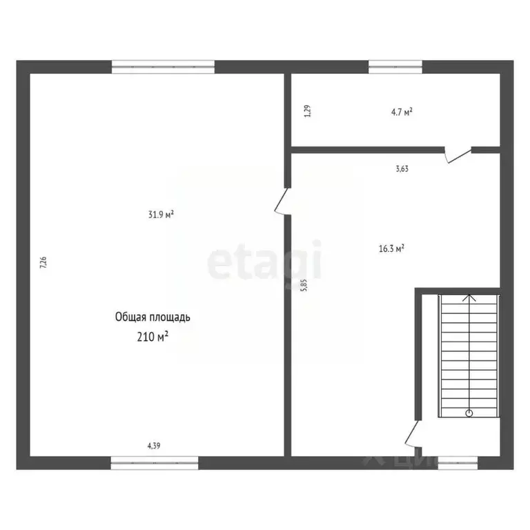 Дом в Новосибирская область, Бердск ул. Бердского Спецназа, 8 (210 м) - Фото 2