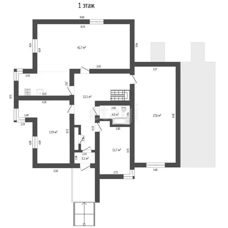 Дом в деревня Патрушева, Песчаная улица (369.5 м) - Фото 2