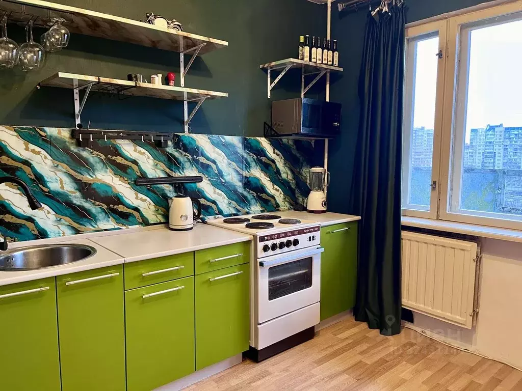 1-к кв. Санкт-Петербург ул. Маршала Казакова, 28к1 (38.7 м) - Фото 2