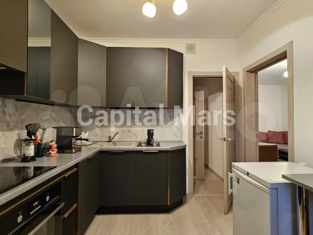 1-к. квартира, 38 м, 5/14 эт. - Фото 1