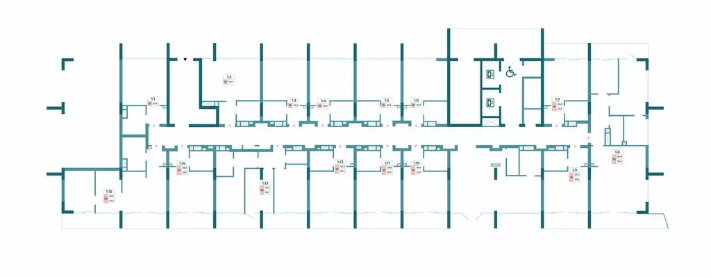 1-комнатная квартира: Алушта, Набережная улица, 18 (33.7 м) - Фото 2