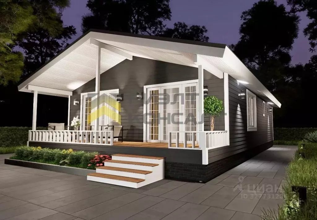 Дом в Омская область, Омский район муниципальный округ, с. Пушкино ул. ... - Фото 2