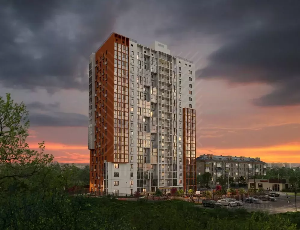 1-к кв. Челябинская область, Челябинск Заручейный кв-л,  (43.04 м) - Фото 2