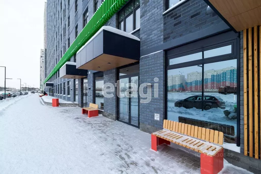 1-к кв. Тюменская область, Тюмень ул. Первооткрывателей, 14 (40.3 м) - Фото 1