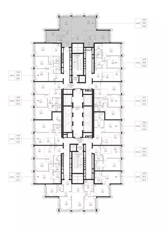 3-комнатная квартира: Москва, Верейская улица, 29с32А (82.8 м) - Фото 1