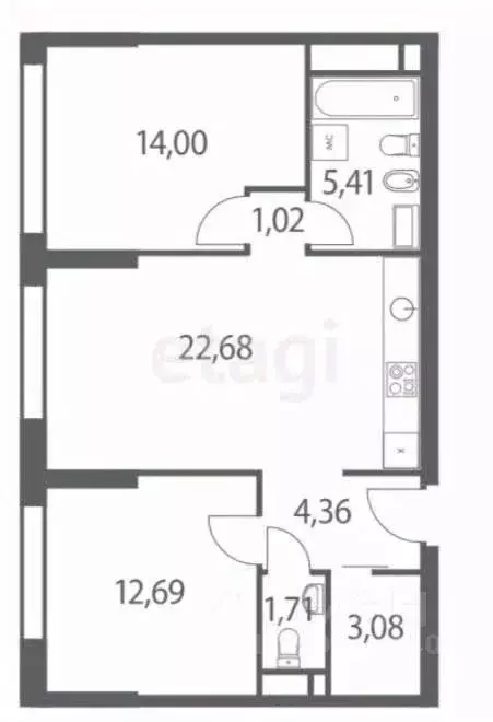 Дом в Саратовская область, Балашов Пролетарская ул., 35 (40 м) - Фото 2