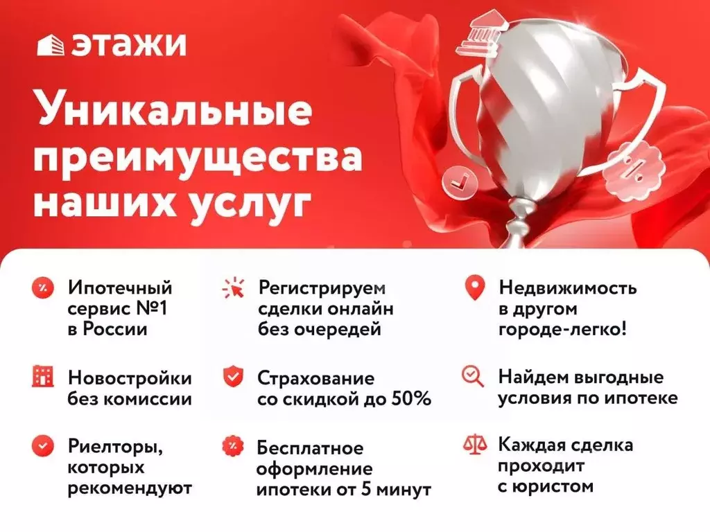 3-к кв. Тамбовская область, Тамбов ул. Рылеева, 59Ак7А (65.1 м) - Фото 1