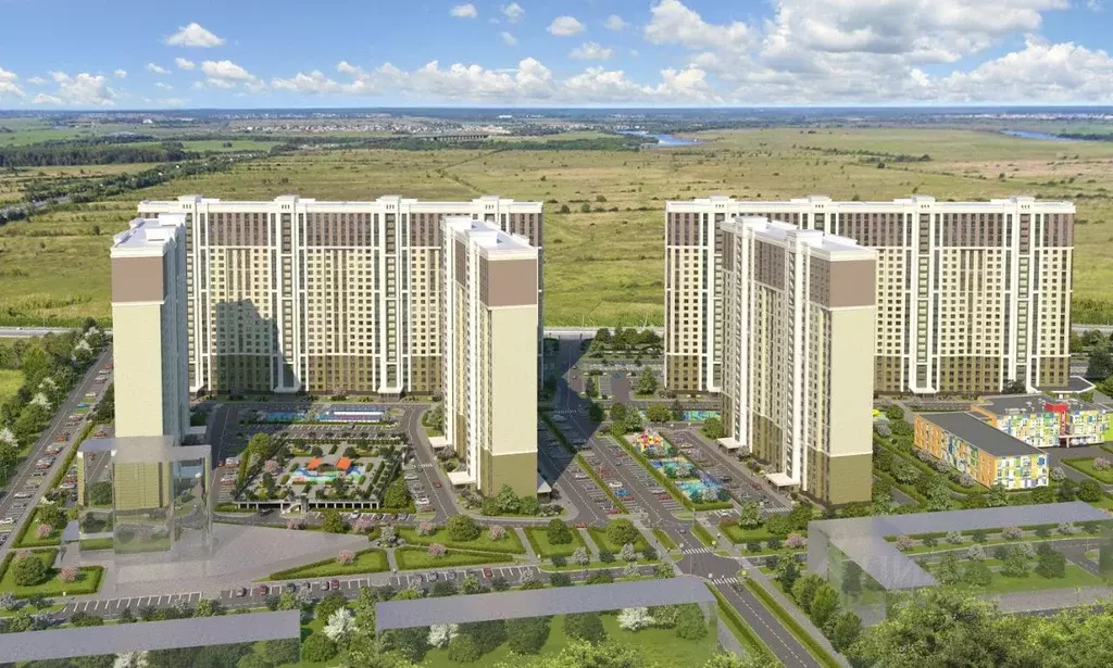 2-к кв. Рязанская область, Рязань Еврокласс жилой комплекс (56.1 м) - Фото 2