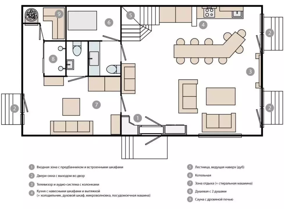 Коттедж в Ленинградская область, Всеволожский район, Сертоловское ... - Фото 1