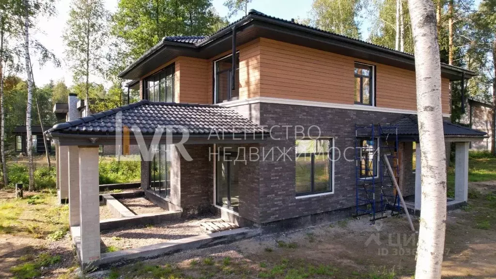 Коттедж в Ленинградская область, Выборгский район, Первомайское с/пос, ... - Фото 2