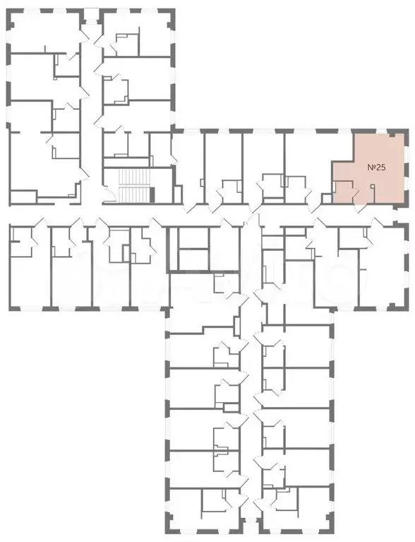 Апартаменты-студия, 31,2 м, 3/13 эт. - Фото 1