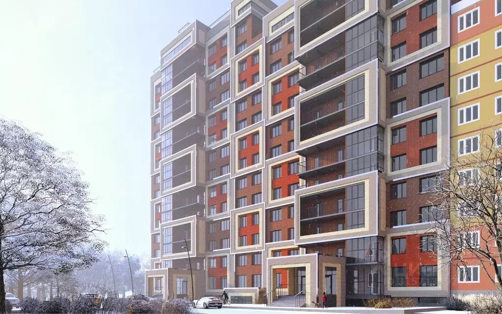 1-к кв. Чувашия, Новочебоксарск Восточная ул., 1к2 (42.3 м) - Фото 1