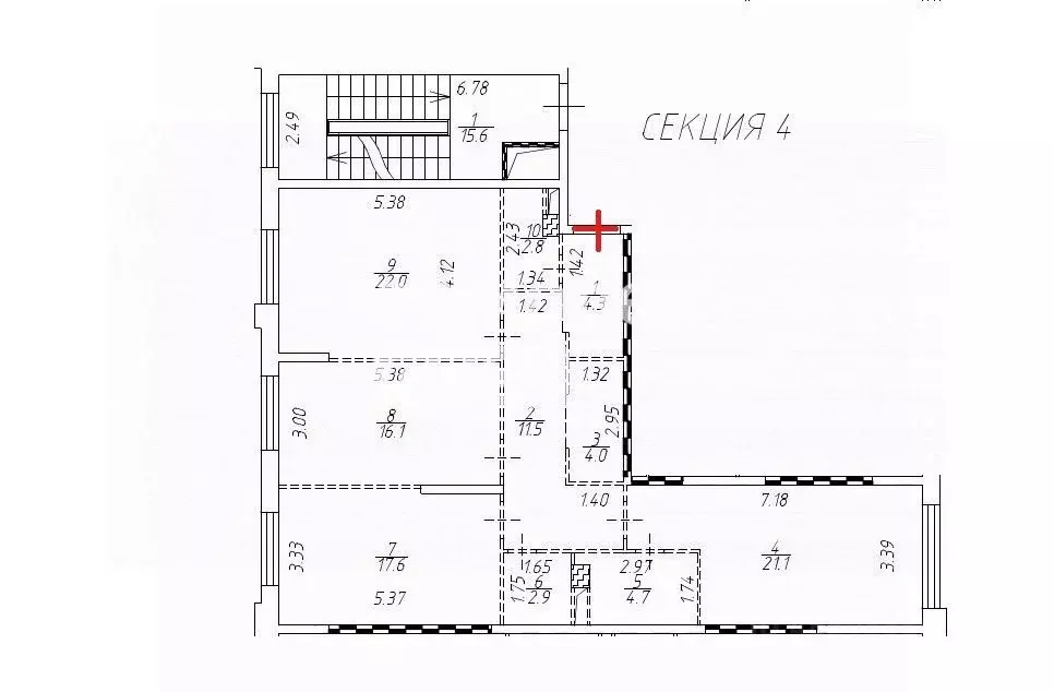 3-к кв. Москва Винницкая ул., 8к1 (107.0 м) - Фото 1