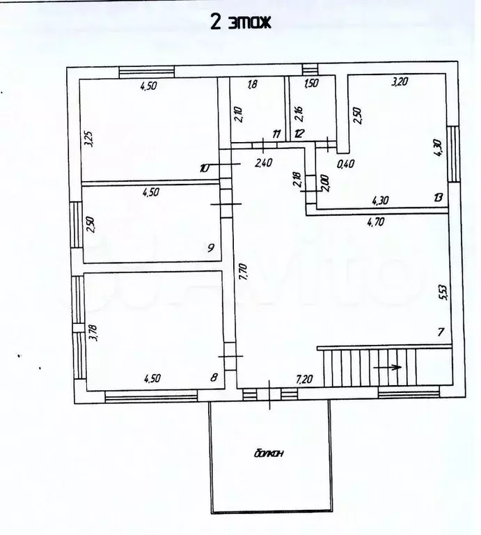 Коттедж 173,7 м на участке 7,6 сот. - Фото 1
