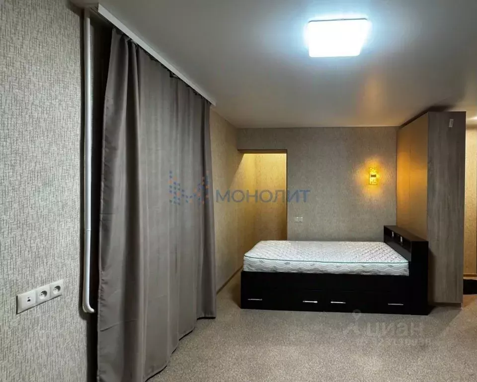 1-к кв. Нижегородская область, Нижний Новгород пос. Черепичный, 16 ... - Фото 1