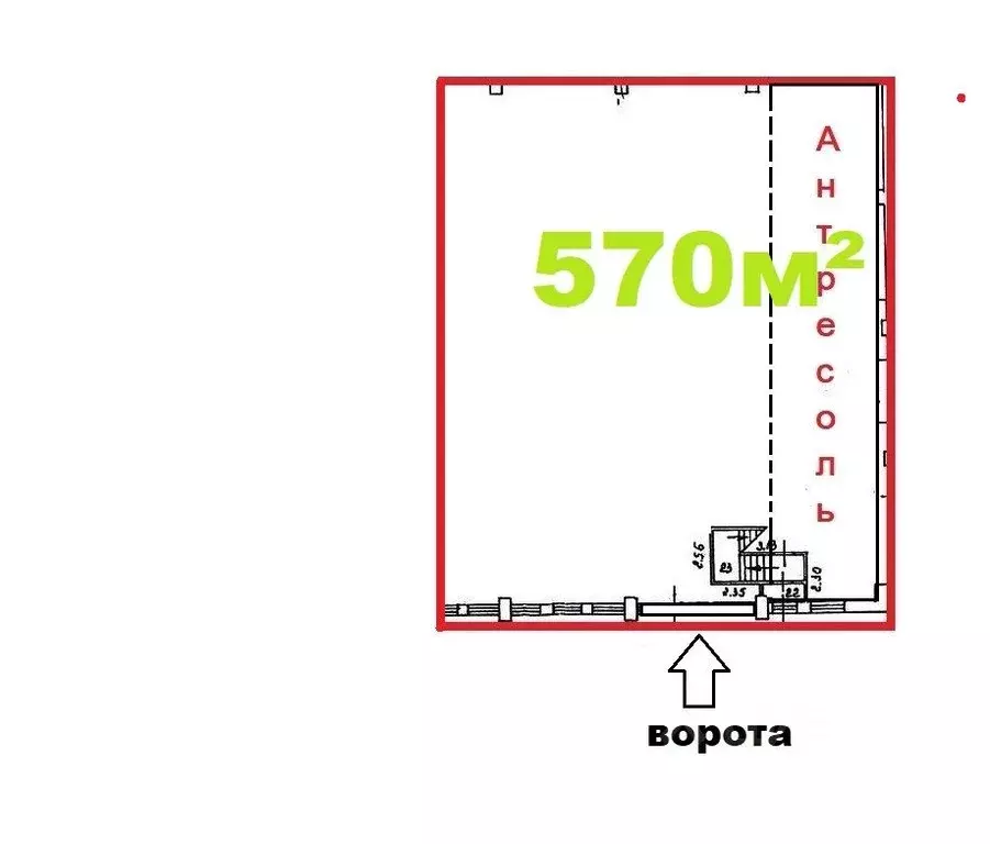 Склад в Москва Кольская ул., 12С4 (570 м) - Фото 2