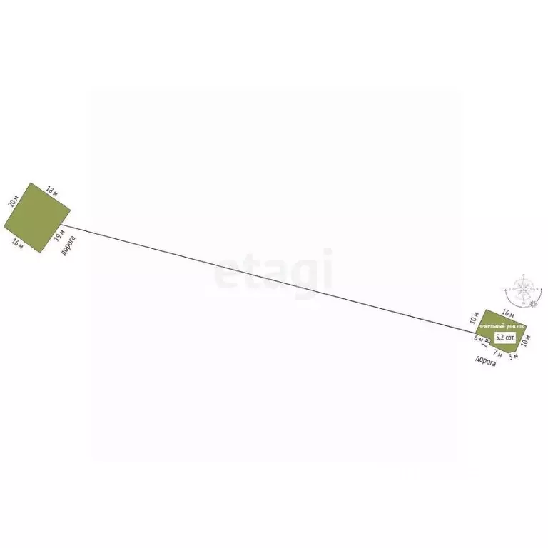 Участок в Тюменская область, Тюменский район, с. Горьковка  (5.21 ... - Фото 2