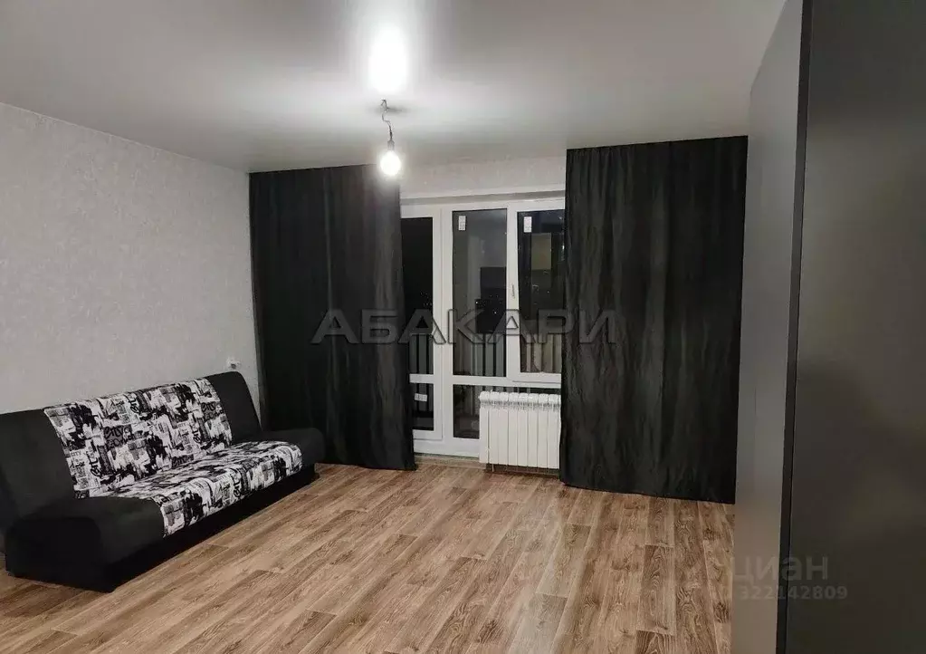 Студия Красноярский край, Красноярск ул. Дубровинского, 110А (38.0 м) - Фото 1