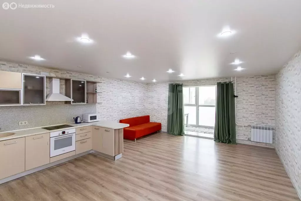 Квартира-студия: Тюмень, Мало-Загородная улица, 19 (42.4 м) - Фото 2