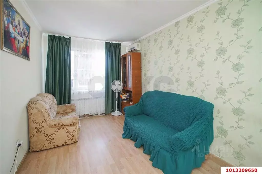 1-к кв. Краснодарский край, Краснодар Музыкальный мкр, ул. Имени ... - Фото 2