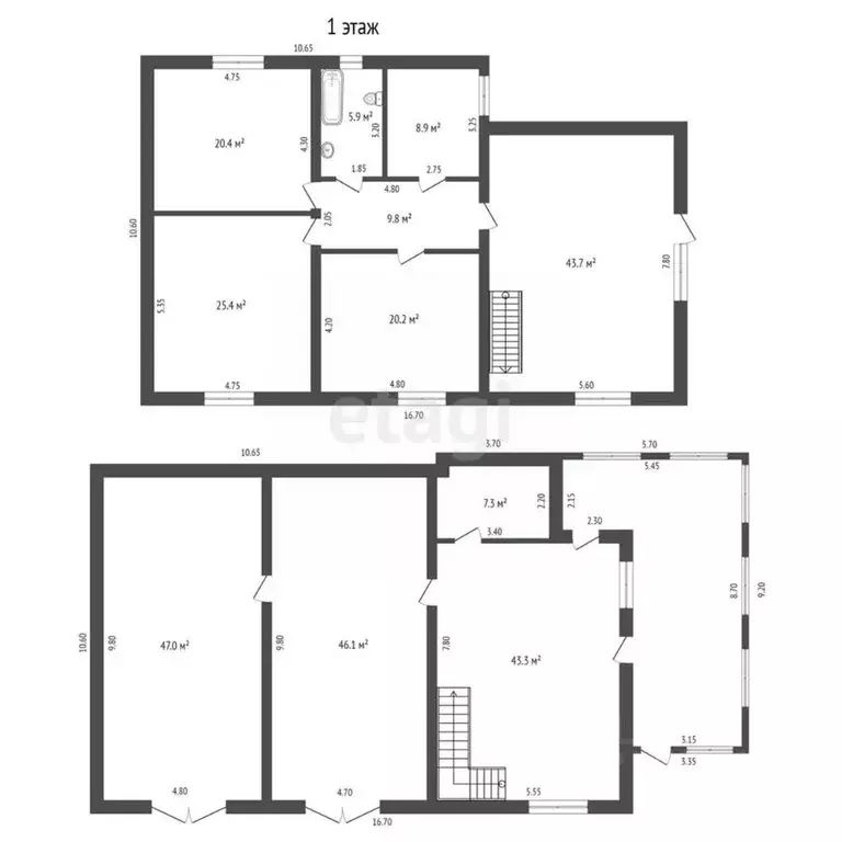 Дом в Ростовская область, Аксай ул. Коминтерна (331 м) - Фото 1