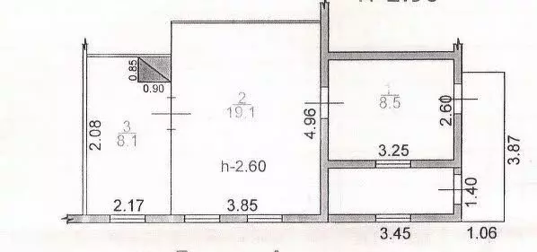 1-комнатная квартира: Иркутск, улица Пискунова, 24 (29.9 м) - Фото 0