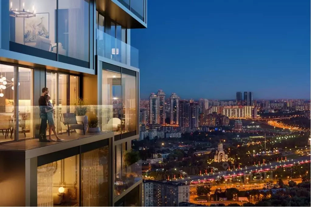 2-к кв. Москва просп. Багратиона (58.2 м) - Фото 1