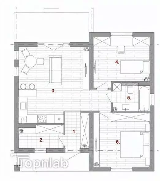 Дом в Калининградская область, Гурьевский муниципальный округ, пос. ... - Фото 2