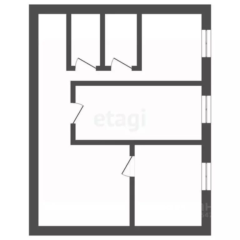 3-к кв. Владимирская область, Ковров Моховая ул., 2/4 (51.0 м) - Фото 1