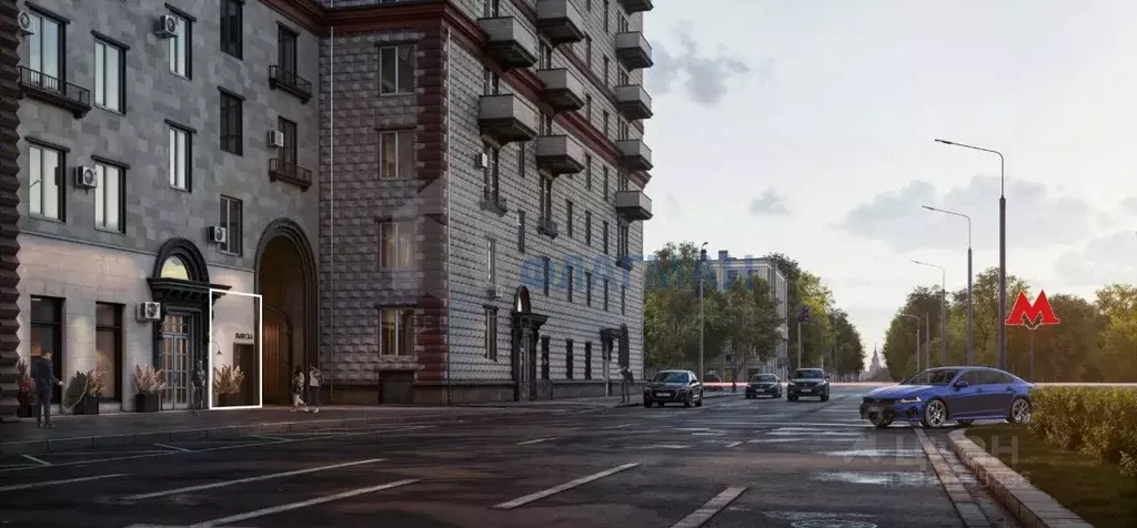 Помещение свободного назначения в Москва ул. Дмитрия Ульянова, 24 (16 ... - Фото 1