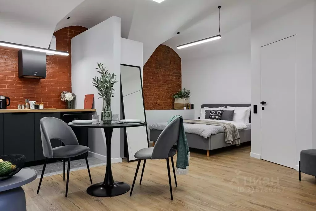 Студия Санкт-Петербург наб. Реки Фонтанки, 129 (38.0 м) - Фото 0