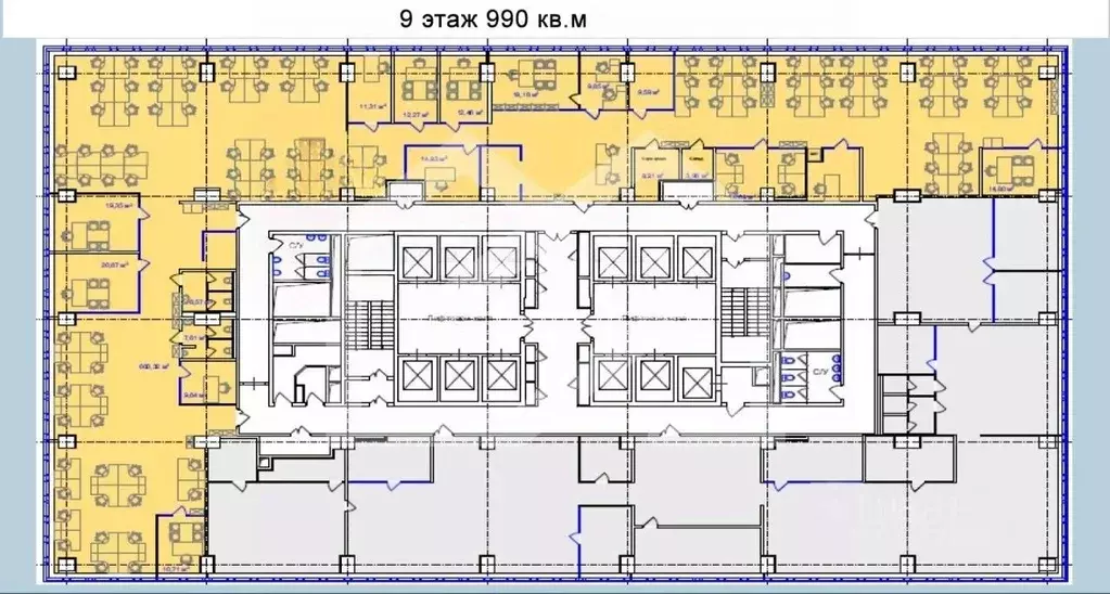 Помещение свободного назначения в Москва Профсоюзная ул., 65к1 (990 м) - Фото 2