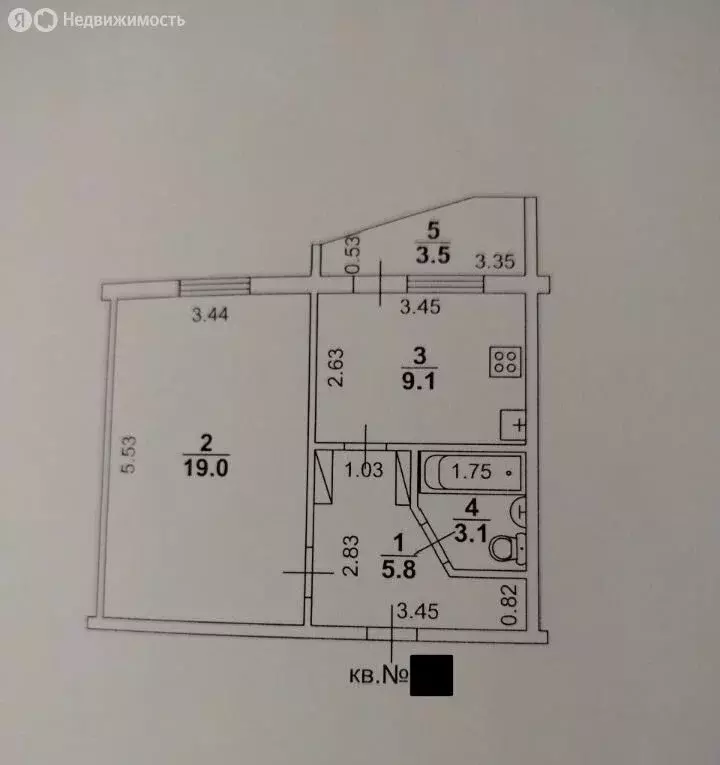 1-комнатная квартира: Энгельс, улица Тельмана, 170 (37 м) - Фото 2