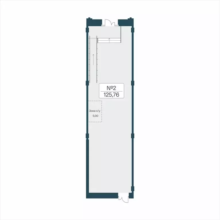 Помещение свободного назначения (125.76 м) - Фото 2