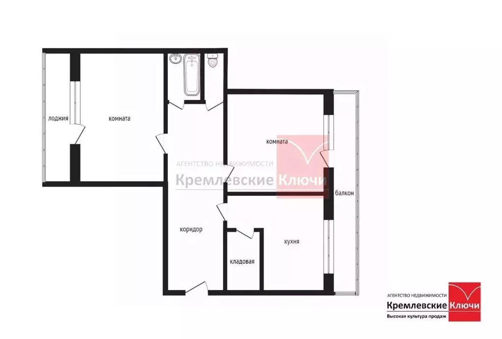2-к кв. Московская область, Мытищи ул. Щербакова, 1к2 (59.0 м) - Фото 2
