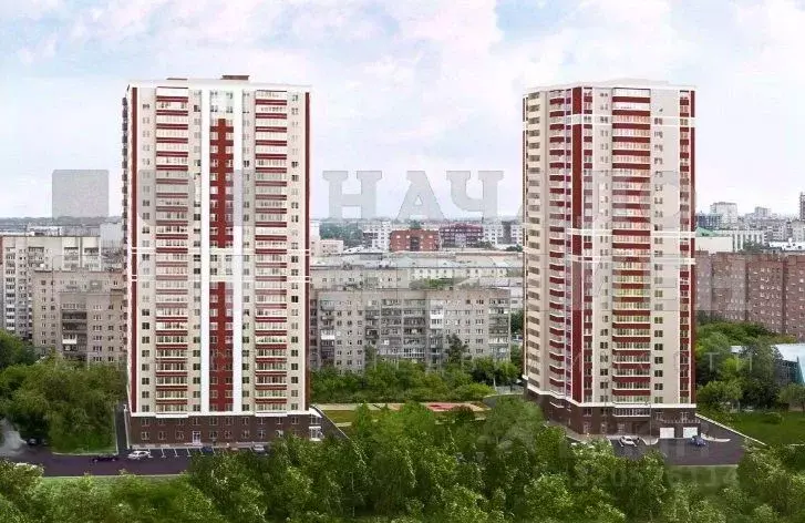 Студия Новосибирская область, Новосибирск ул. 1905 года, 85/1 (37.0 м) - Фото 1