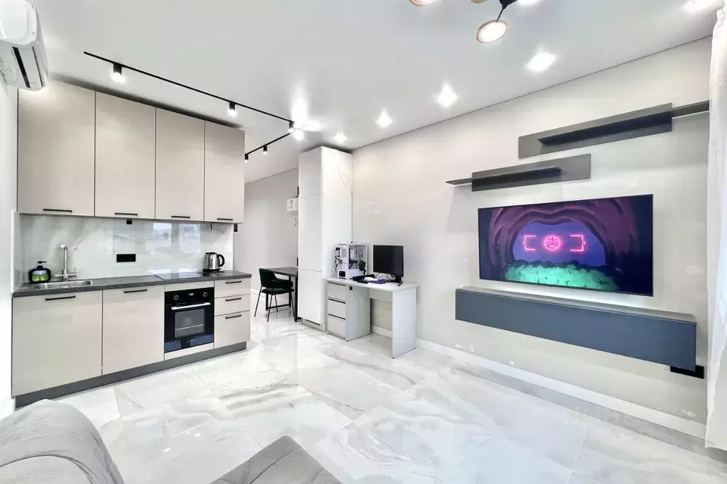 Студия Москва ул. Берзарина, 30Б (27.7 м) - Фото 1