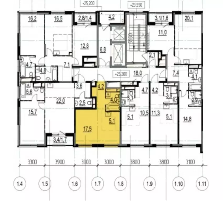 Студия Москва Алиа жилой комплекс, к1 (31.0 м) - Фото 2
