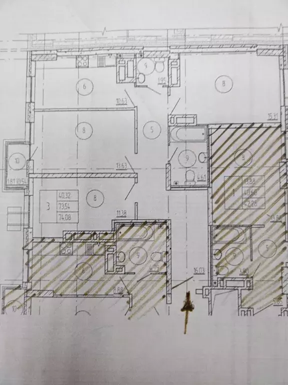 Продаётся 3-к квартира, 75 м - Фото 1