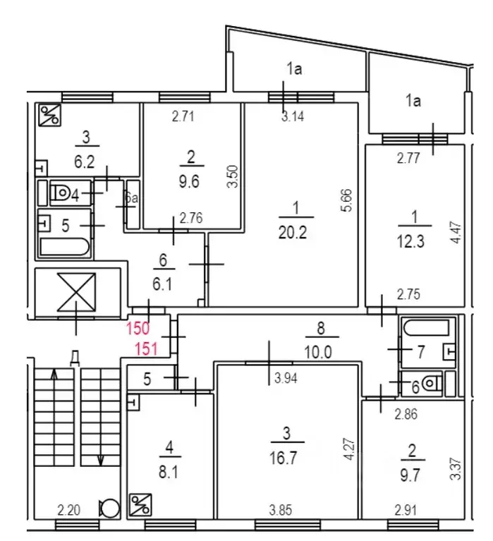 2-к кв. Москва ул. Корнейчука, 48А (45.4 м) - Фото 1