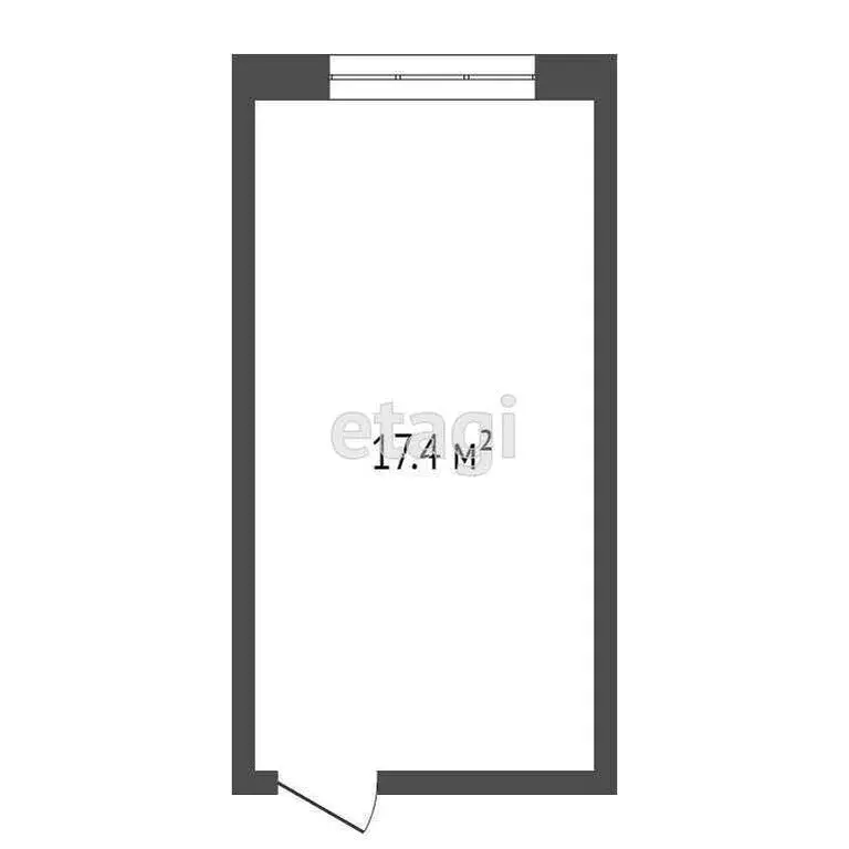 1к в -комнатной квартире ( м) - Фото 1