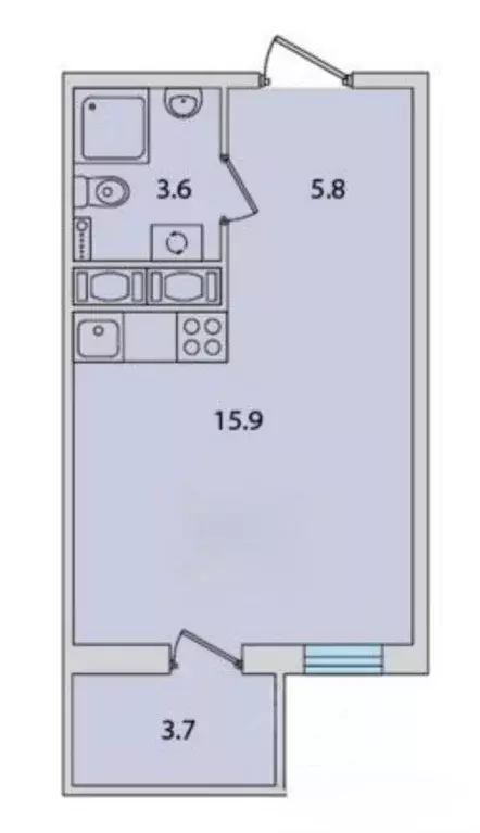 Студия Ленинградская область, Ломоносовский район, Виллозское ... - Фото 2