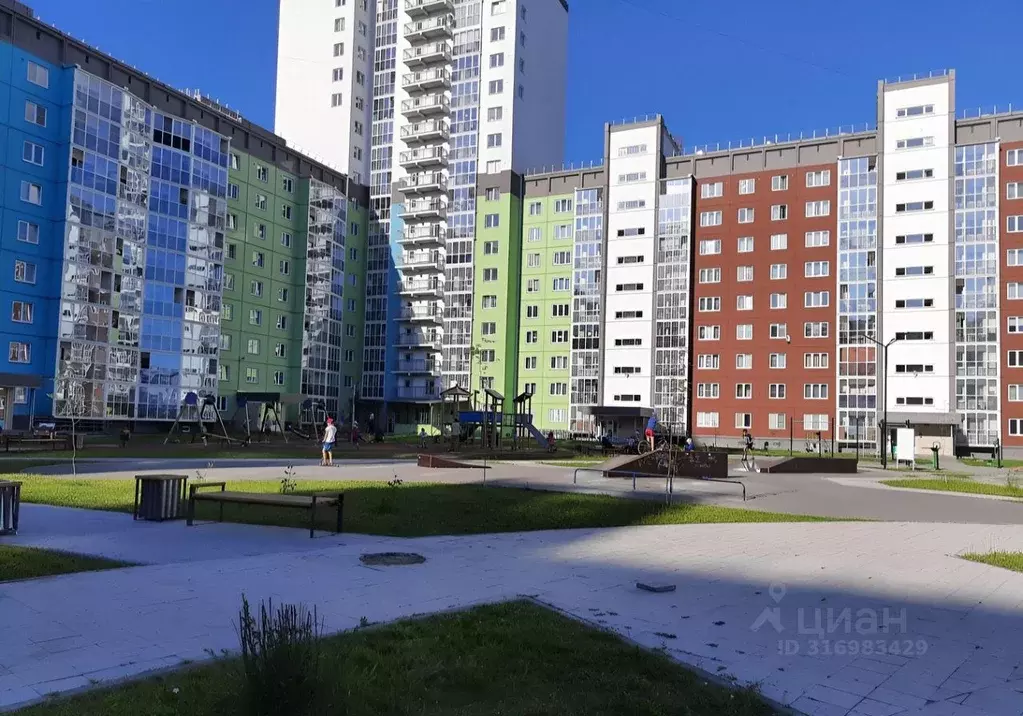 2-к кв. Новосибирская область, Новосибирск ул. Титова, 252 (52.0 м) - Фото 0