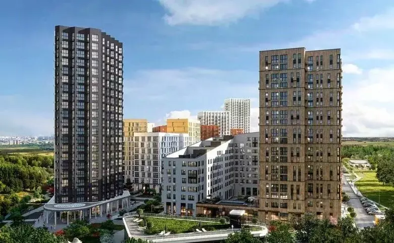 Студия Москва Дзен-кварталы жилой комплекс, 2.3 (24.2 м) - Фото 0