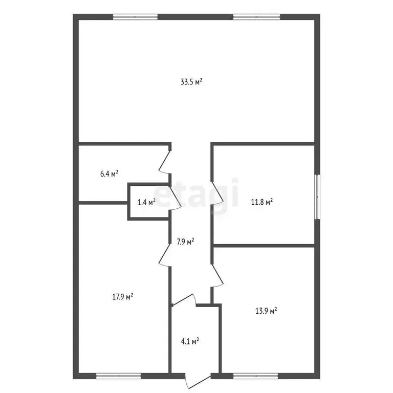 Дом в Медовка, КП Лазурный, Лазурная улица (100 м) - Фото 2
