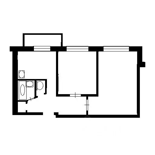 2-к кв. Новосибирская область, Новосибирск Ленинградская ул., 273 ... - Фото 2