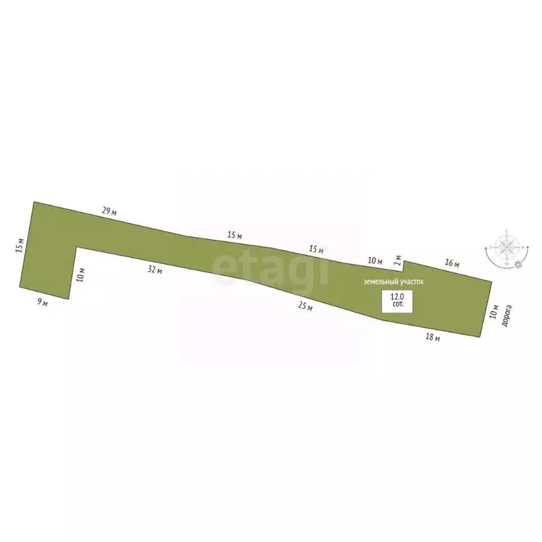 Участок в Калужская область, Ермолино г. Боровский муниципальный ... - Фото 2