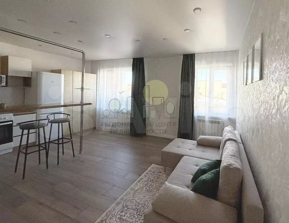 1-к. квартира, 34 м, 7/9 эт. - Фото 1